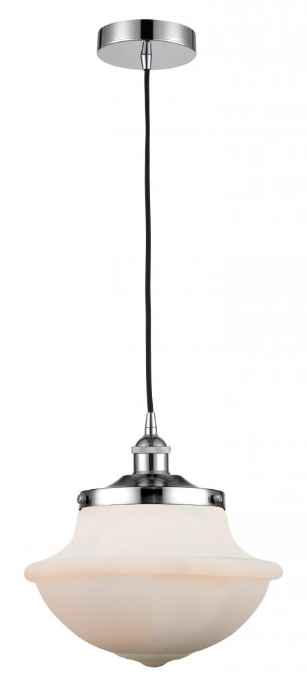 Oxford - 1 Light - 12 inch - Polished Chrome - Mini Pendant