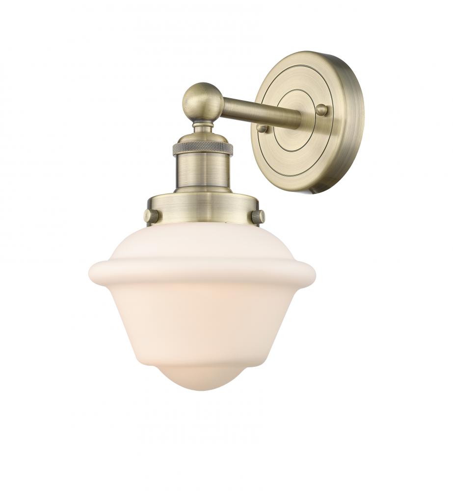 Oxford - 1 Light - 7 inch - Antique Brass - Sconce