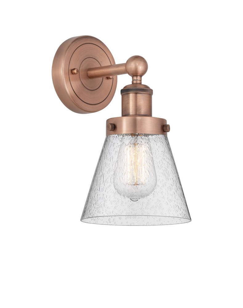 Cone - 1 Light - 6 inch - Antique Copper - Sconce