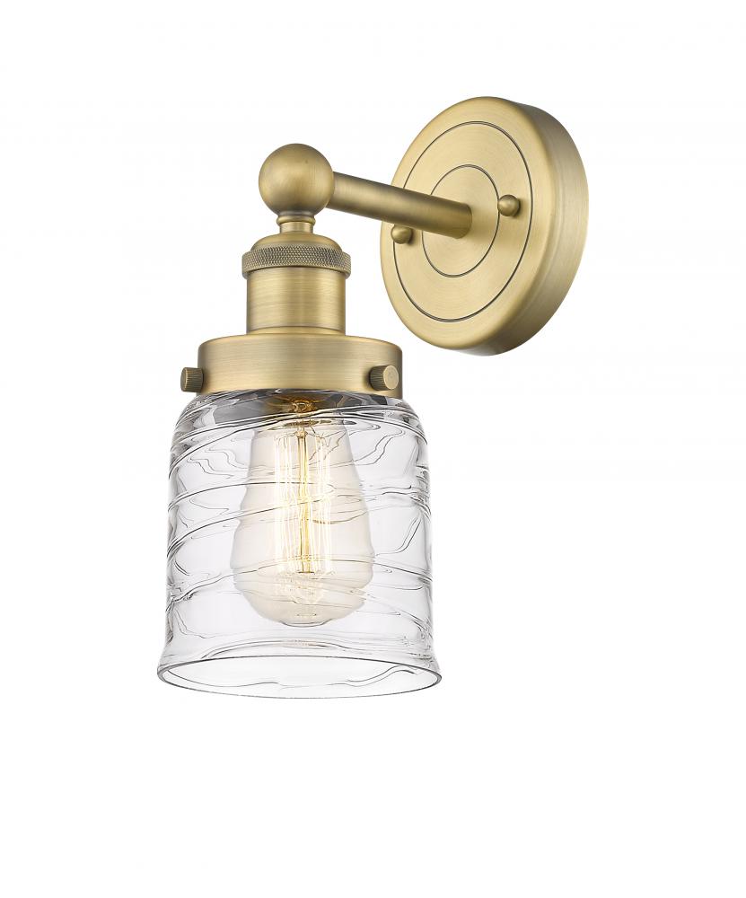 Bell - 1 Light - 5 inch - Brushed Brass - Sconce