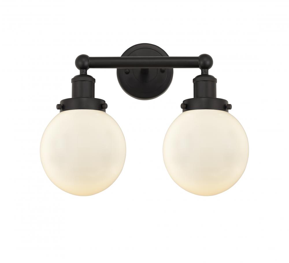 Beacon - 2 Light - 15 inch - Oil Rubbed Bronze - Bath Vanity Light