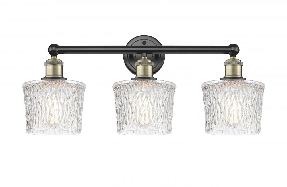 Niagara - 3 Light - 25 inch - Black Antique Brass - Bath Vanity Light