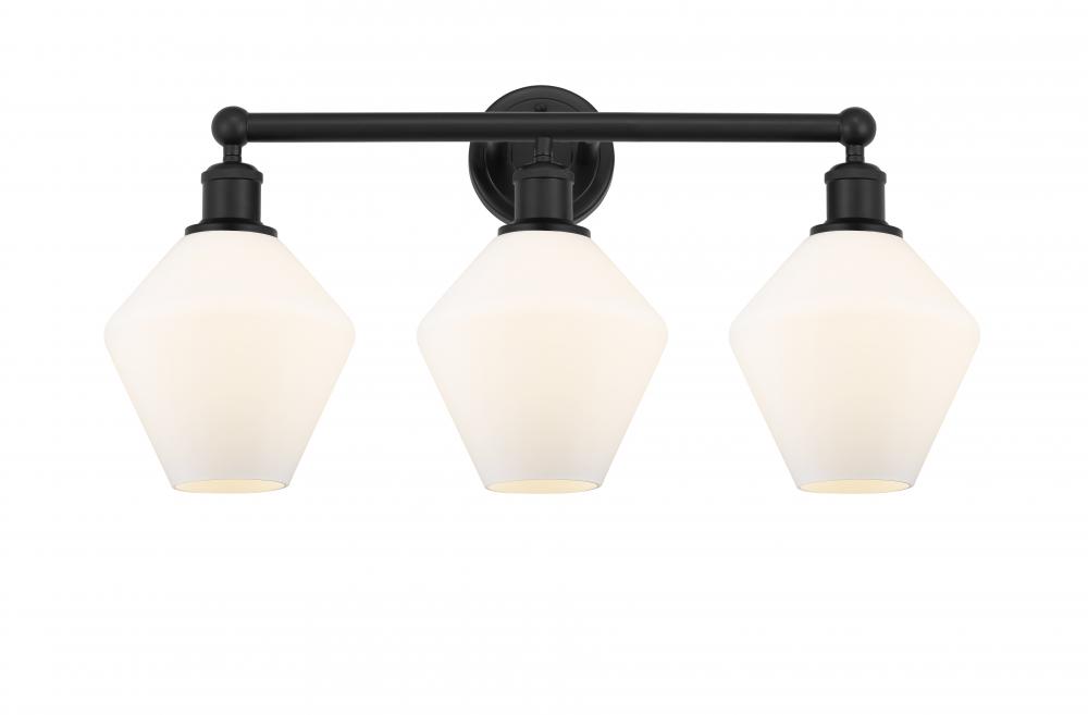 Cindyrella - 3 Light - 26 inch - Matte Black - Bath Vanity Light