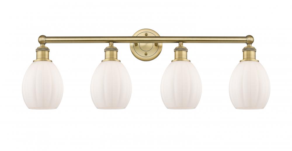 Eaton - 4 Light - 33 inch - Brushed Brass - Bath Vanity Light