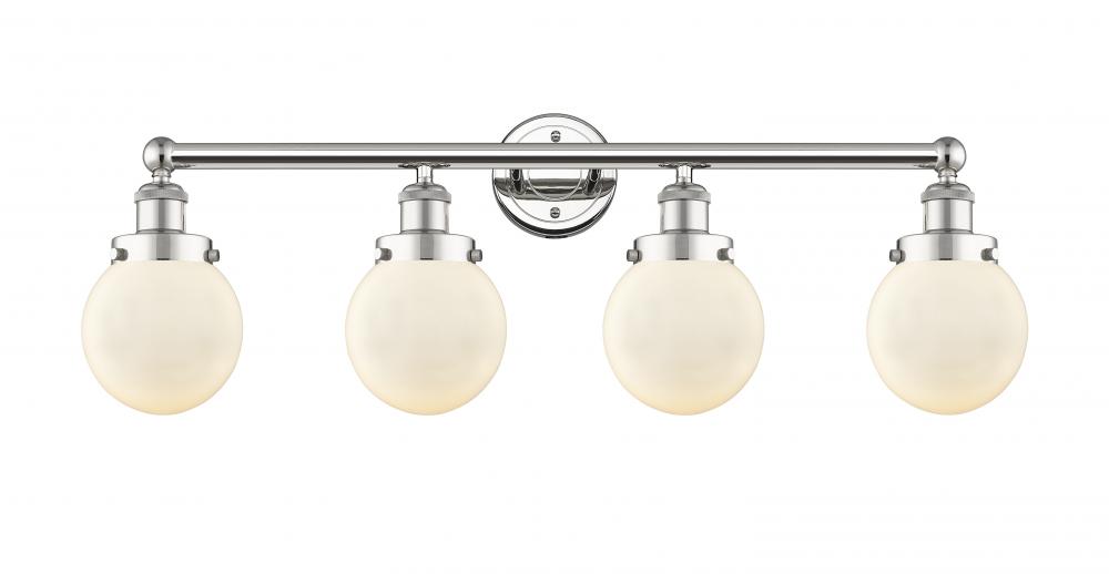 Beacon - 4 Light - 33 inch - Polished Nickel - Bath Vanity Light