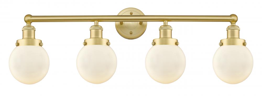 Beacon - 4 Light - 33 inch - Satin Gold - Bath Vanity Light