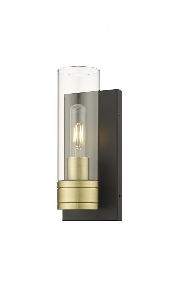 Boreas - 1 Light - 5 inch - Black Antique Brass - Sconce