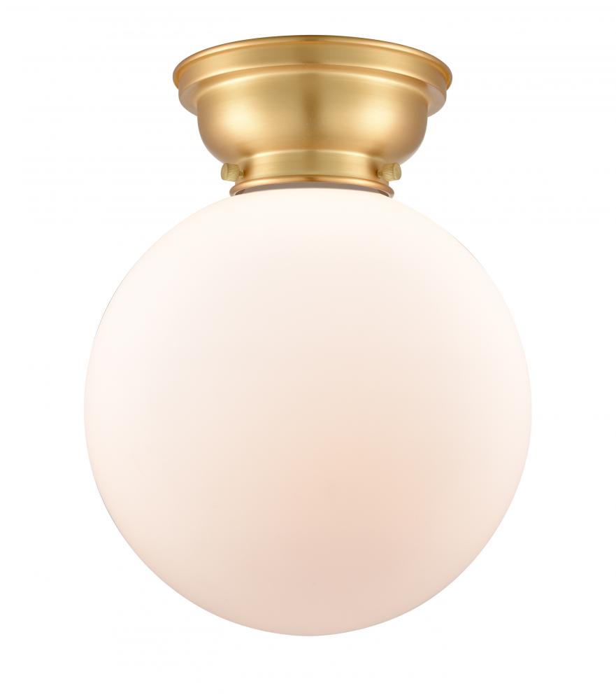 Beacon - 1 Light - 10 inch - Satin Gold - Flush Mount