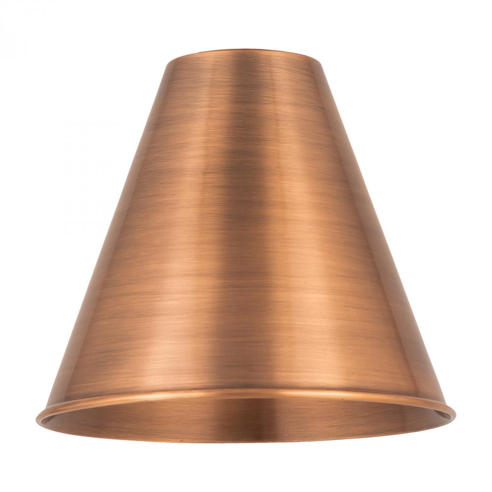 Berkshire Light 8 inch Antique Copper Metal Shade