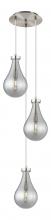 Innovations Lighting 113-451-1P-SN-G451-7SM - Owego - 3 Light - 13 inch - Brushed Satin Nickel - Multi Pendant