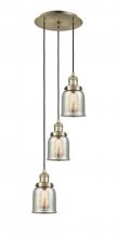 Innovations Lighting 113F-3P-AB-G58 - Cone - 3 Light - 12 inch - Antique Brass - Cord hung - Multi Pendant