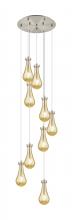 Innovations Lighting 119-451-1P-SN-G451-5ME - Owego - 9 Light - 19 inch - Brushed Satin Nickel - Multi Pendant