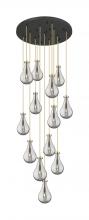 Innovations Lighting 132BK-451-1P-CB-G451-7SM - Owego - 13 Light - 32 inch - Brushed Champagne Bronze - Multi Pendant