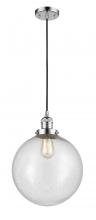 Innovations Lighting 201C-PC-G204-12 - Beacon - 1 Light - 12 inch - Polished Chrome - Cord hung - Mini Pendant