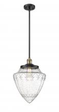 Innovations Lighting 201S-BAB-G664-12-LED - Bullet - 1 Light - 12 inch - Black Antique Brass - Stem Hung - Mini Pendant