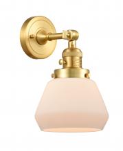 Innovations Lighting 203SW-SG-G171 - Fulton - 1 Light - 7 inch - Satin Gold - Sconce