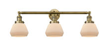 Innovations Lighting 205-BB-G171 - Fulton - 3 Light - 30 inch - Brushed Brass - Bath Vanity Light