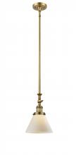 Innovations Lighting 206-BB-G41 - Cone - 1 Light - 8 inch - Brushed Brass - Stem Hung - Mini Pendant