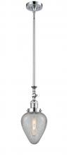 Innovations Lighting 206-PC-G165-LED - Geneseo - 1 Light - 7 inch - Polished Chrome - Stem Hung - Mini Pendant