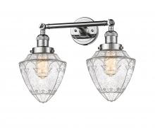 Innovations Lighting 208-PC-G664-7-LED - Bullet - 2 Light - 18 inch - Polished Chrome - Adjustable Bath Vanity Light