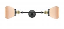 Innovations Lighting 208L-BAB-G171 - Fulton - 2 Light - 7 inch - Black Antique Brass - Bath Vanity Light