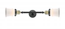 Innovations Lighting 208L-BAB-G181S - Canton - 2 Light - 6 inch - Black Antique Brass - Bath Vanity Light