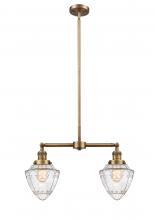 Innovations Lighting 209-BB-G664-7-LED - Bullet - 2 Light - 24 inch - Brushed Brass - Stem Hung - Island Light