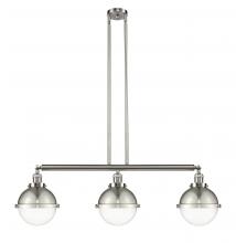 Innovations Lighting 213-SN-HFS-82-SN-LED - Hampden - 3 Light - 42 inch - Brushed Satin Nickel - Stem Hung - Island Light