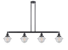 Innovations Lighting 214-BK-G534-LED - Oxford - 4 Light - 52 inch - Matte Black - Stem Hung - Island Light