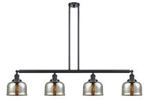 Innovations Lighting 214-BK-G78-LED - Bell - 4 Light - 53 inch - Matte Black - Stem Hung - Island Light