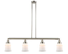 Innovations Lighting 214-PN-G181-LED - Canton - 4 Light - 51 inch - Polished Nickel - Stem Hung - Island Light