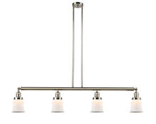 Innovations Lighting 214-PN-G181S-LED - Canton - 4 Light - 51 inch - Polished Nickel - Stem Hung - Island Light