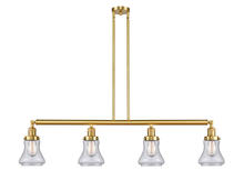 Innovations Lighting 214-SG-G194 - Bellmont - 4 Light - 51 inch - Satin Gold - Stem Hung - Island Light