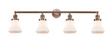 Innovations Lighting 215-AC-G191-LED - Bellmont - 4 Light - 42 inch - Antique Copper - Bath Vanity Light