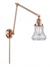 Innovations Lighting 238-AC-G194-LED - Bellmont - 1 Light - 8 inch - Antique Copper - Swing Arm