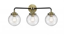 Innovations Lighting 284-3W-BAB-G204-6 - Beacon - 3 Light - 24 inch - Black Antique Brass - Bath Vanity Light