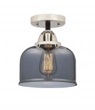 Innovations Lighting 288-1C-BPN-G73-LED - Bell - 1 Light - 8 inch - Black Polished Nickel - Semi-Flush Mount