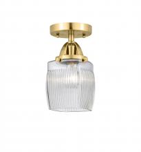 Innovations Lighting 288-1C-SG-G302 - Colton - 1 Light - 6 inch - Satin Gold - Semi-Flush Mount