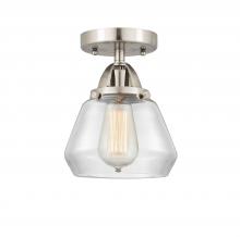 Innovations Lighting 288-1C-SN-G172-LED - Fulton - 1 Light - 7 inch - Brushed Satin Nickel - Semi-Flush Mount