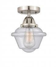 Innovations Lighting 288-1C-SN-G534 - Oxford - 1 Light - 8 inch - Brushed Satin Nickel - Semi-Flush Mount