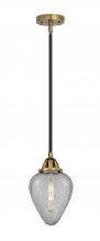 Innovations Lighting 288-1S-BAB-G165-LED - Geneseo - 1 Light - 7 inch - Black Antique Brass - Cord hung - Mini Pendant