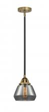 Innovations Lighting 288-1S-BAB-G173 - Fulton - 1 Light - 7 inch - Black Antique Brass - Cord hung - Mini Pendant