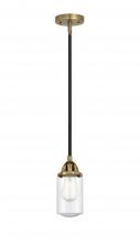 Innovations Lighting 288-1S-BAB-G314 - Dover - 1 Light - 5 inch - Black Antique Brass - Cord hung - Mini Pendant
