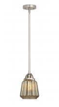 Innovations Lighting 288-1S-SN-G146 - Chatham - 1 Light - 7 inch - Brushed Satin Nickel - Cord hung - Mini Pendant