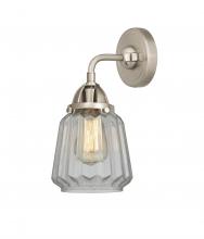 Innovations Lighting 288-1W-SN-G142 - Chatham - 1 Light - 7 inch - Brushed Satin Nickel - Sconce