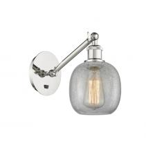 Innovations Lighting 317-1W-PN-G105-LED - Belfast - 1 Light - 6 inch - Polished Nickel - Sconce