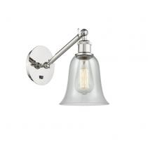 Innovations Lighting 317-1W-PN-G2812-LED - Hanover - 1 Light - 6 inch - Polished Nickel - Sconce