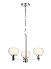 Innovations Lighting 330-3CR-PC-CLW-LED - Cairo - 3 Light - 20 inch - Polished Chrome - Chain Hung - Pendant