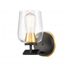 Innovations Lighting 420-1W-BSG-G4202-LED - Remy - 1 Light - 5 inch - Black Satin Gold - Bath Vanity Light