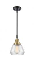 Innovations Lighting 447-1S-BAB-G172-LED - Fulton - 1 Light - 7 inch - Black Antique Brass - Mini Pendant
